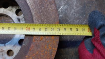 Тормозной диск задний JETTA USA 10-17 2016 162 1.8 CPRA