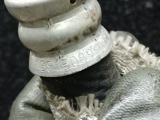 Патрубок радиатора печки H3 05-10 2006 L52 3.5 L