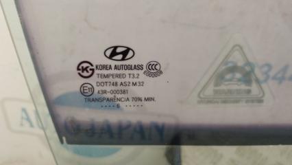 Стекло двери переднее правое HYUNDAI ACCENT MC 06-10