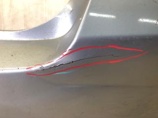 Бампер задний LEGACY 09-15 BM 2013 Седан 2.5 FB25B