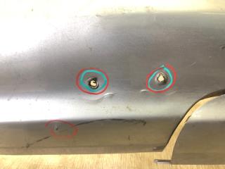 Бампер задний LEGACY 09-15 BM 2013 Седан 2.5 FB25B