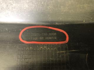 Бампер задний ILX 12-16 2012 Седан 2.0