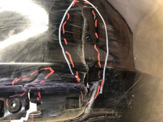 Бампер задний ILX 12-16 2012 Седан 2.0