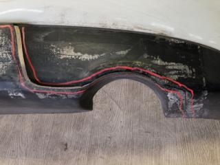 Бампер задний FX S50 03-08 2005 3.5 VQ35DE