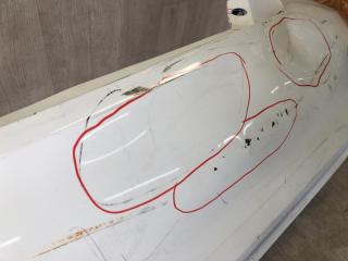 Бампер задний CAMRY 55 14-17