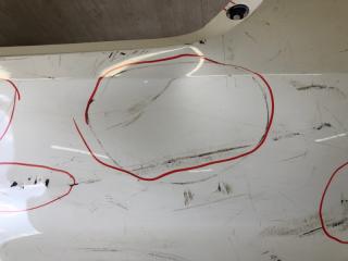 Бампер задний CAMRY 55 14-17