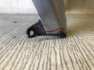 Бампер задний LS460 12-