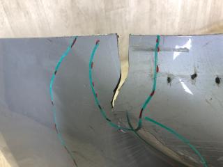 Бампер задний RX350/450 09-15