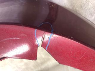 Бампер задний FUSION 14- 2016 CD4 C25HDEX