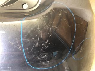 Бампер задний AURIS 06-12