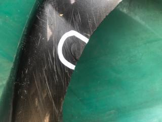 Накладка бампера задняя FUSION 14- 2016 C15HDTX