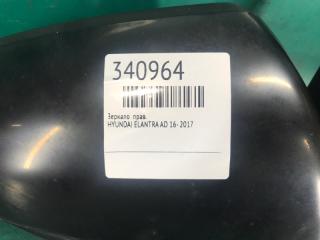 Зеркало правое ELANTRA AD 16- 2017