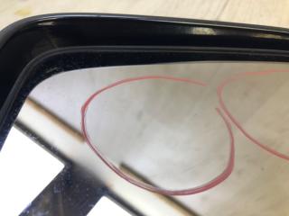 Зеркало левое SONATA YF 10-14