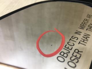 Зеркало правое MAXIMA A35 08-15