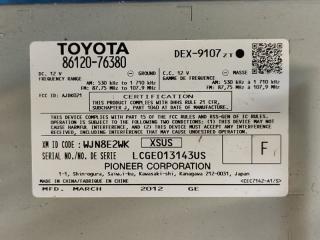 Магнитола CT200 11-17 2012 1.8 2ZRFXE