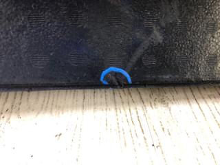 Наполнитель бампера задний JUKE 10-19 2013 1.6 MR16DDT