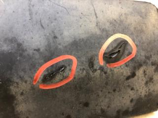 Брызговик передний левый FORESTER 12-19