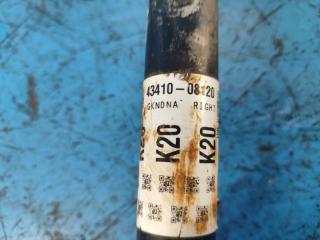 Привод передний правый SIENNA 11-16 2015 3.5 2GR-FE