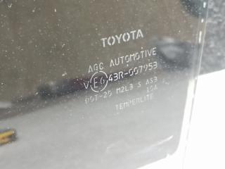 Стекло двери заднее левое TOYOTA PRIUS 16-