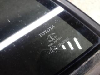 Стекло двери глухое заднее левое PRIUS 16-