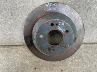 Тормозной диск задний KIA SORENTO UM 14- 2015 Б/У Тормозной диск задний KIA SORENTO UM 14- 2015