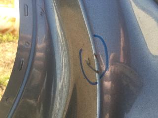 Четверть кузова задняя левый SANTA FE (TM) 18-23