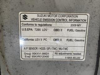 Капот SX4 06-13 2009 J20A