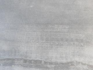 Бампер задний ACCORD CU8 / TSX 08-14 2009 2.4L