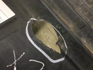 Подкрылок передний правый LANCER X 10 07-15