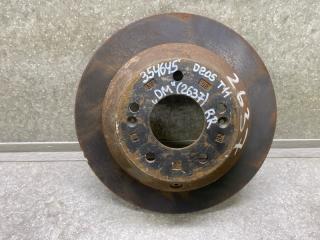 Тормозной диск задний HYUNDAI SANTA FE (DM) 12-18 2013 Б/У Тормозной диск задний HYUNDAI SANTA FE (DM) 12-18 2013