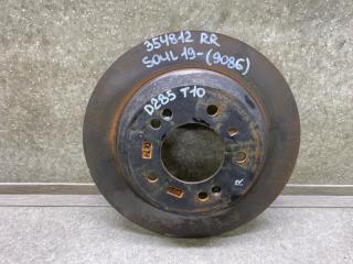 Тормозной диск задний KIA SOUL SK3 19- 2021