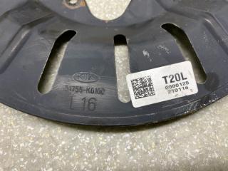 Защита тормозного диска передняя левая KIA SOUL SK3 19- G4FJ 1.6