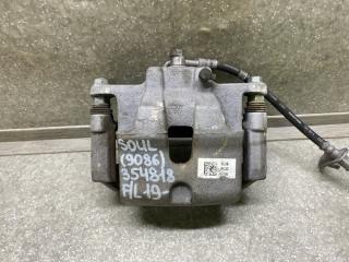 Суппорт тормозной передний левый KIA SOUL SK3 19- 2021