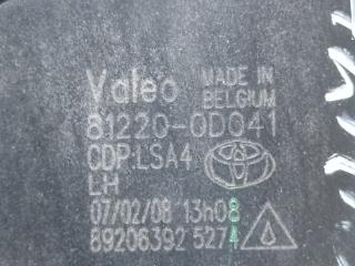 Противотуманная фара левая CAMRY 40 06-11