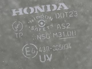 Стекло двери заднее левое CIVIC 4D 06-11 FD