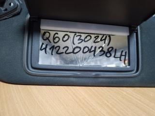 Козырек солнцезащитный левый Q60 16-20 2018 COUPE 3.0 VR30DDTT