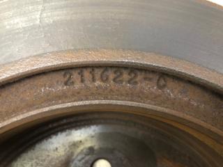 Тормозной диск задний PATHFINDER R52 12-21 2013 3.5 VQ35DE