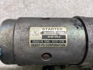 Стартер SANTA FE (CM) 05-12 2.2CRDI D4EB