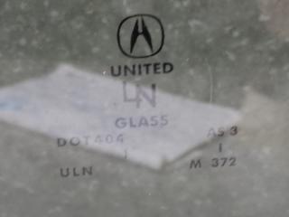 Стекло двери заднее левое MDX (YD2) 06-13 2008 YD2 3.7