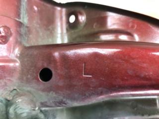 Лонжерон передний левый ELANTRA MD 10-15