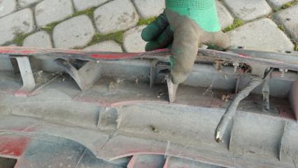 Бампер задний COROLLA E90 87-91