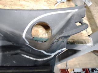 Пластик под лобовое стекло / Жабо LANCER X 10 15-17 2016 Седан 2.0