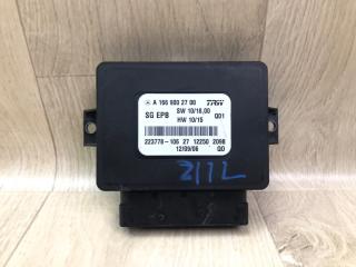 Блок управления стояночным тормозом GL-CLASS X166 12-16 2012 M278928 4.7L