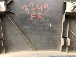 Накладка крыла (расширитель арки) передняя правая TUCSON TL 15-20 2015 G4FJ 1.6