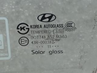 Стекло двери переднее левое ELANTRA MD 10-15