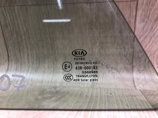 Стекло двери глухое заднее левое RIO FB 17- 2019 1.6 G4FM