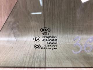 Стекло двери глухое заднее правое RIO FB 17- 2019 1.6 G4FM