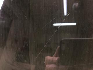 Стекло двери заднее левое TLX 14-17 2017 2.4 K24W7