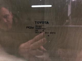 Стекло двери заднее левое SIENNA 11-16 2014 3.5 2GR-FE