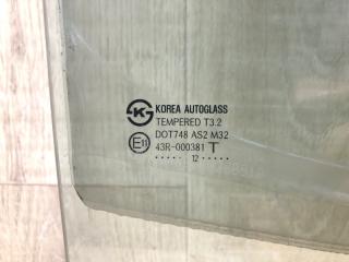 Стекло двери заднее правое ACCENT RB 10- 2013 1.6 G4FD